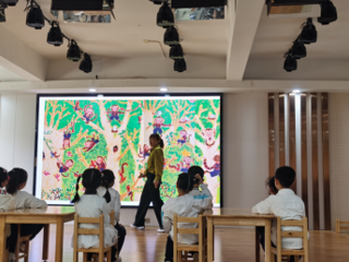 淮北市第一幼儿园来我校教育学院开展绘本教学公开课讲授